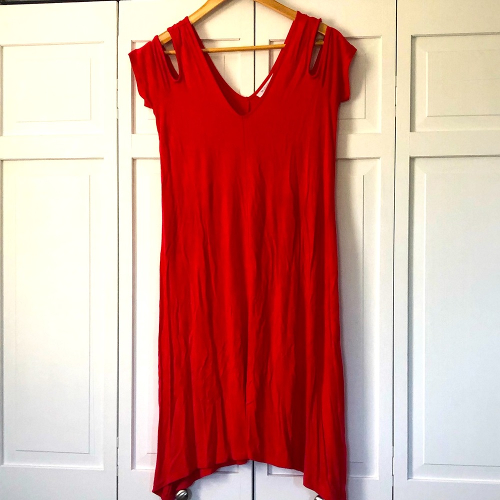 Motherhood maternity cold shoulder dress. Size small. Smoke free home